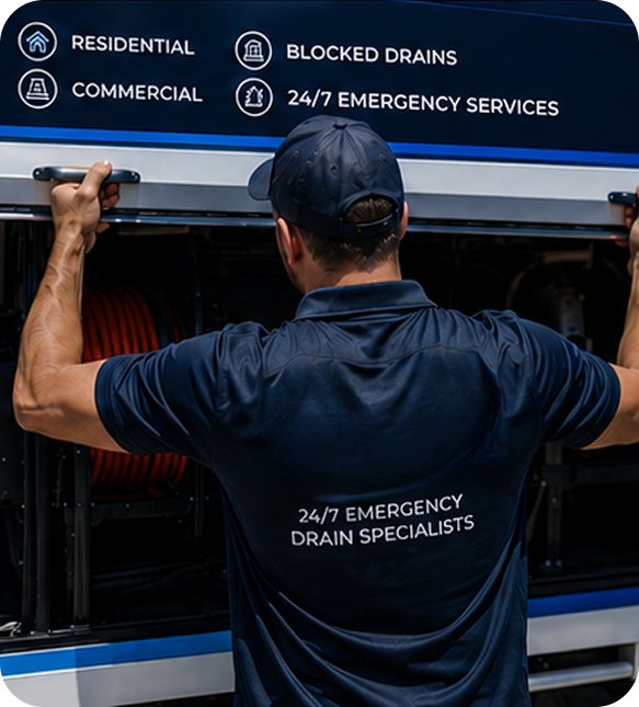 Licensed blocked drain plumber servicing a Double Bay home